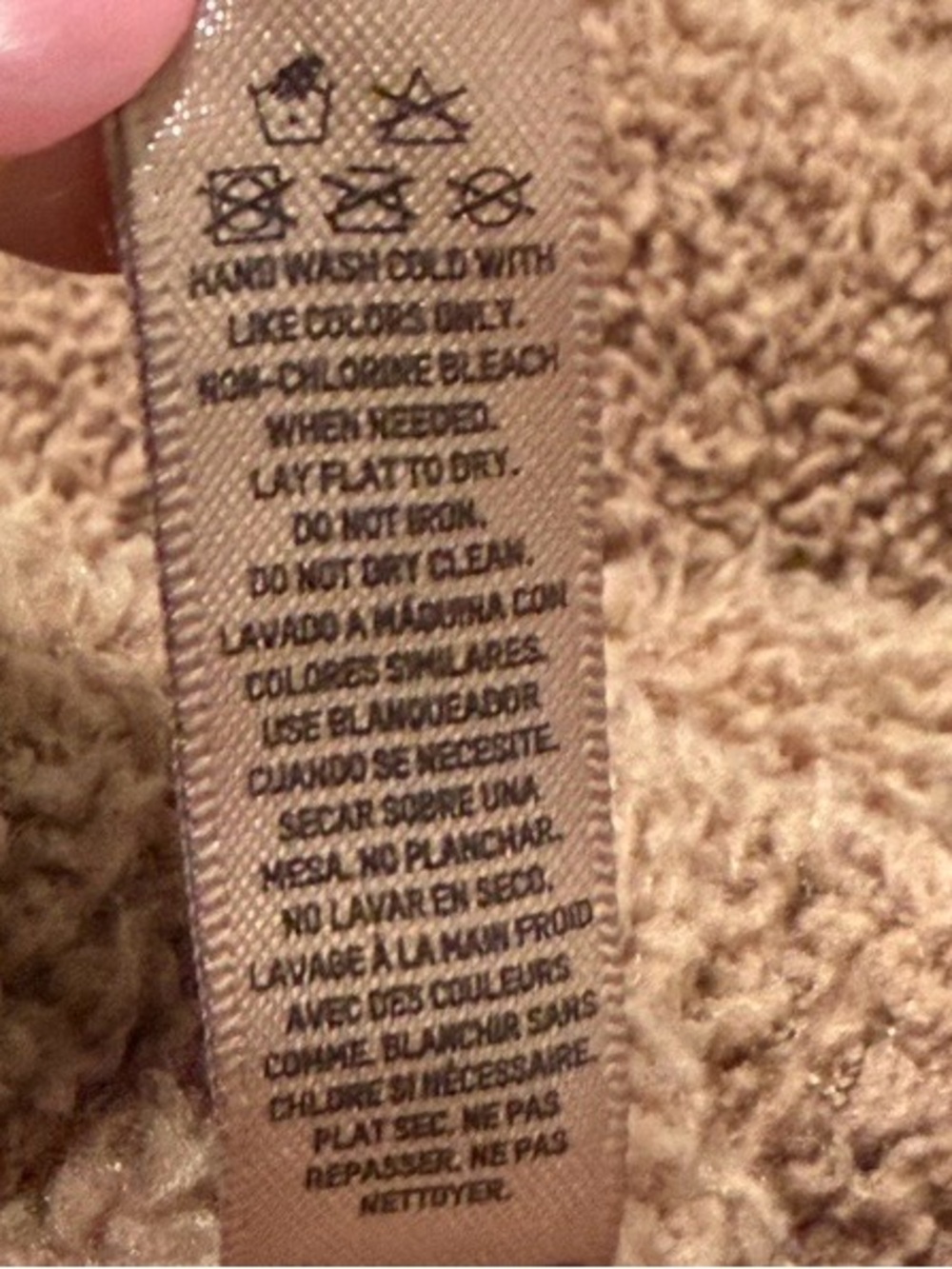 SKIMS Cozy Knit Joggers XXS/XS Camel Rare Discontinued Bouclé Lounge Pants Luxe - Picture 8 of 9